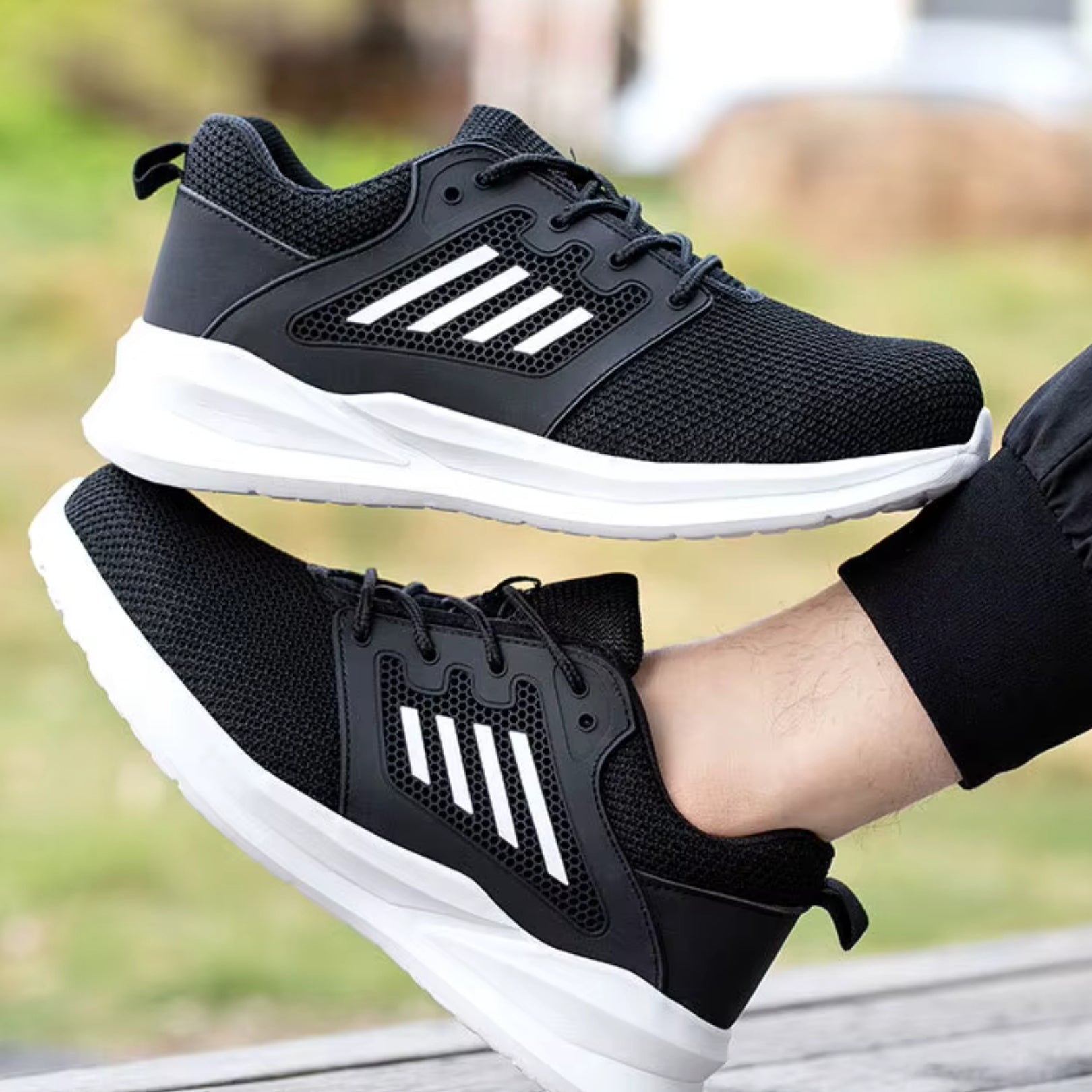 Tenis de segurança ToughOne anti-impacto antiderrapante resistente a desgaste e a furos