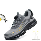 Tenis de segurança MaxForte anti-impacto antiderrapante resistente a desgaste e a furos