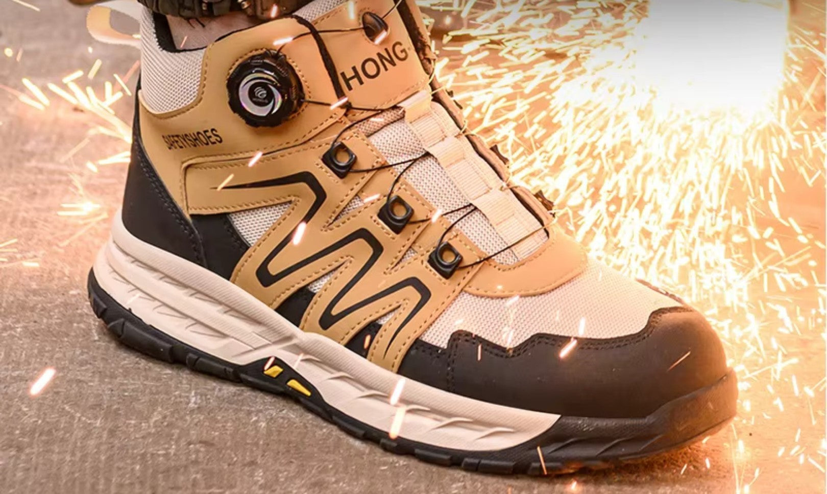 Tenis de segurança Endurance anti-impacto antiderrapante resistente a desgaste e a furos