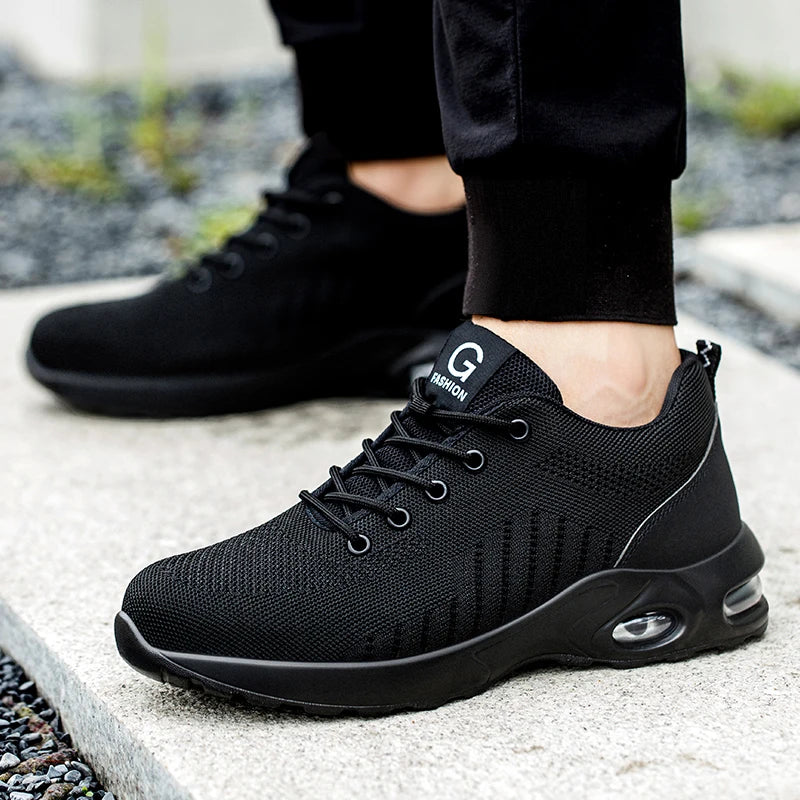 Tenis de segurança WorkMax anti-impacto antiderrapante resistente a desgaste e a furos