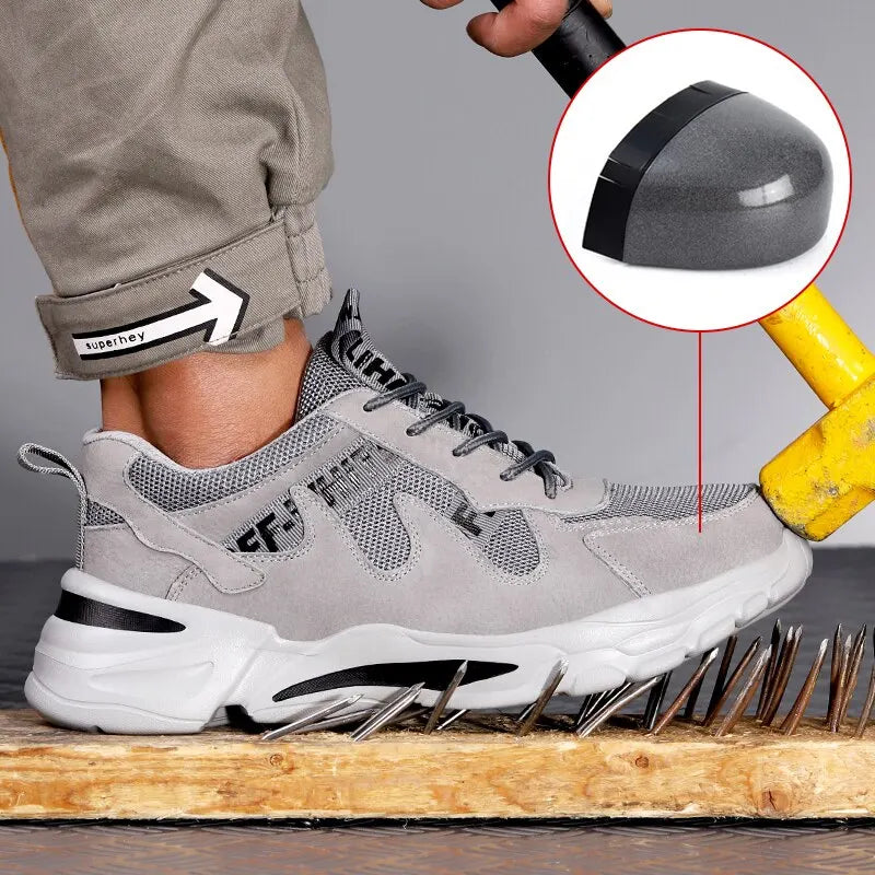 Tenis de segurança ProStep anti-impacto antiderrapante resistente a desgaste e a furos