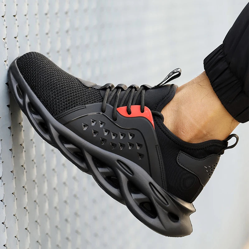 Tenis de segurança WorkFlex anti-impacto antiderrapante resistente a desgaste e a furos