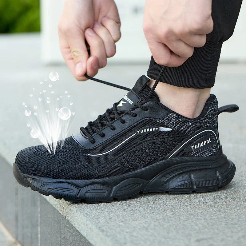 Tenis de segurança WorkForce anti-impacto antiderrapante resistente a desgaste e a furos