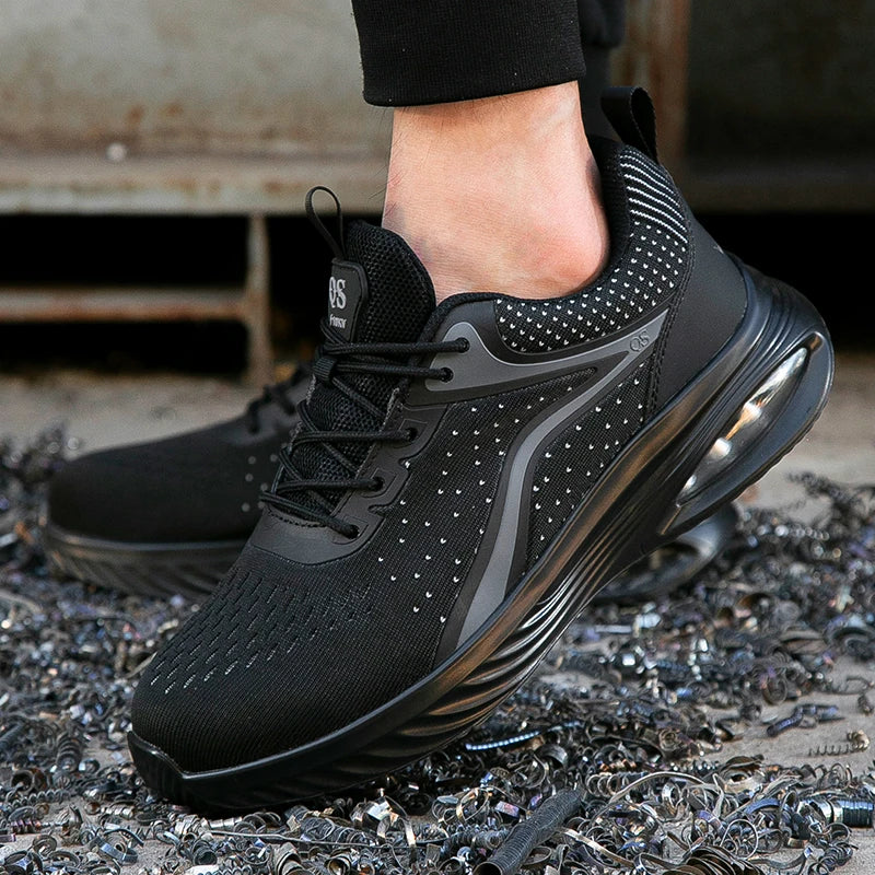 Tenis de segurança MaxForte anti-impacto antiderrapante resistente a desgaste e a furos