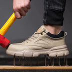 Tenis de segurança Titan anti-impacto antiderrapante impermeável resistente a desgaste e a furos