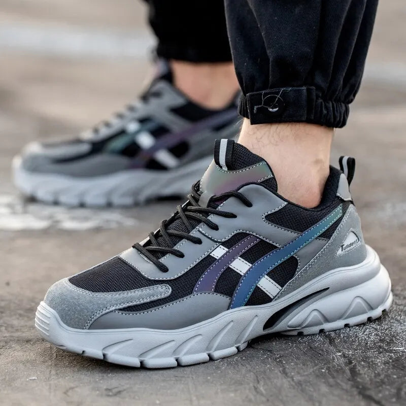 Tenis de segurança Fortech anti-impacto antiderrapante resistente a desgaste e a furos