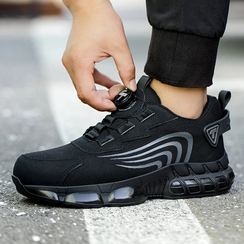 Tenis de segurança ProGuard anti-impacto antiderrapante resistente a desgaste e a furos