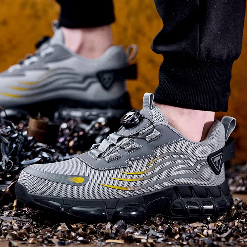 Tenis de segurança MaxForte anti-impacto antiderrapante resistente a desgaste e a furos