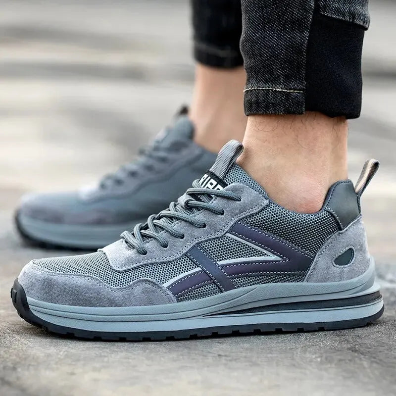 Tenis de segurança PowerSafe anti-impacto antiderrapante resistente a desgaste e a furos