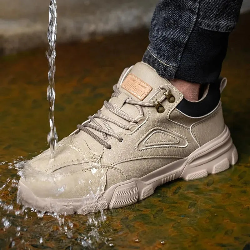 Tenis de segurança Titan anti-impacto antiderrapante impermeável resistente a desgaste e a furos