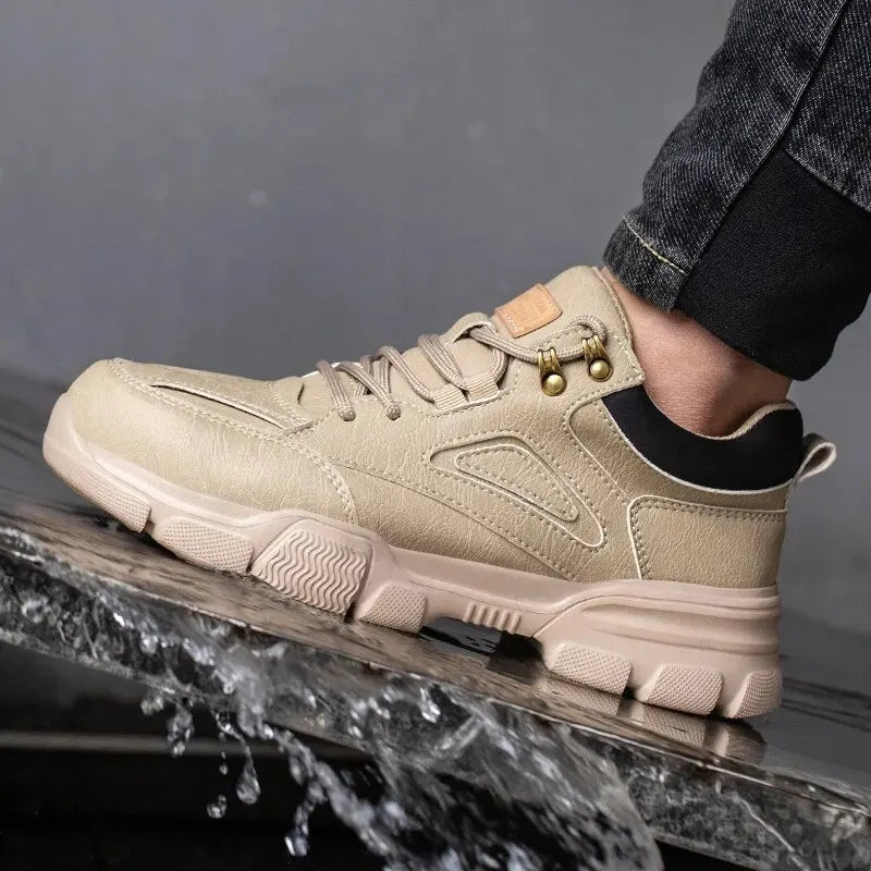 Tenis de segurança Titan anti-impacto antiderrapante impermeável resistente a desgaste e a furos