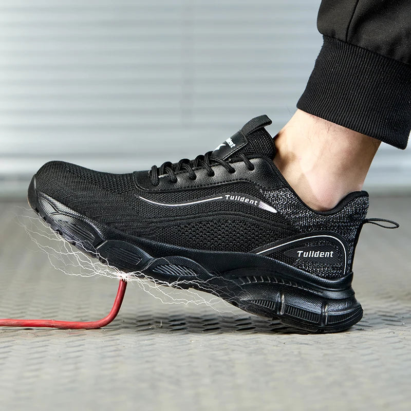 Tenis de segurança WorkForce anti-impacto antiderrapante resistente a desgaste e a furos