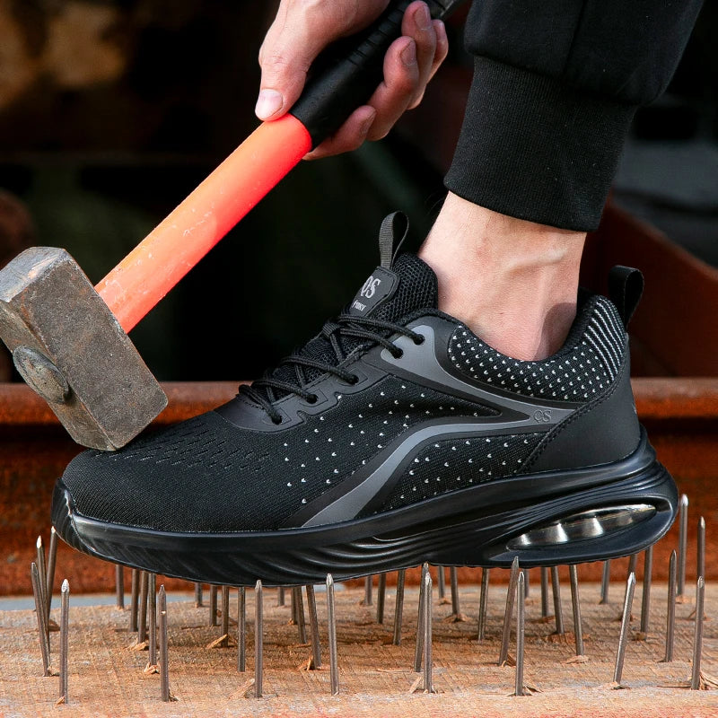 Tenis de segurança MaxForte anti-impacto antiderrapante resistente a desgaste e a furos