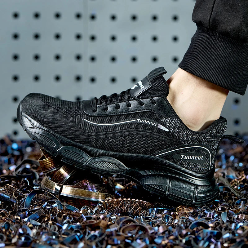 Tenis de segurança WorkForce anti-impacto antiderrapante resistente a desgaste e a furos