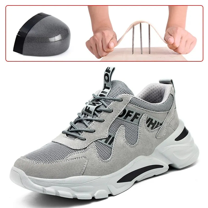 Tenis de segurança ProStep anti-impacto antiderrapante resistente a desgaste e a furos