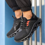 Tenis de segurança WorkFlex anti-impacto antiderrapante resistente a desgaste e a furos