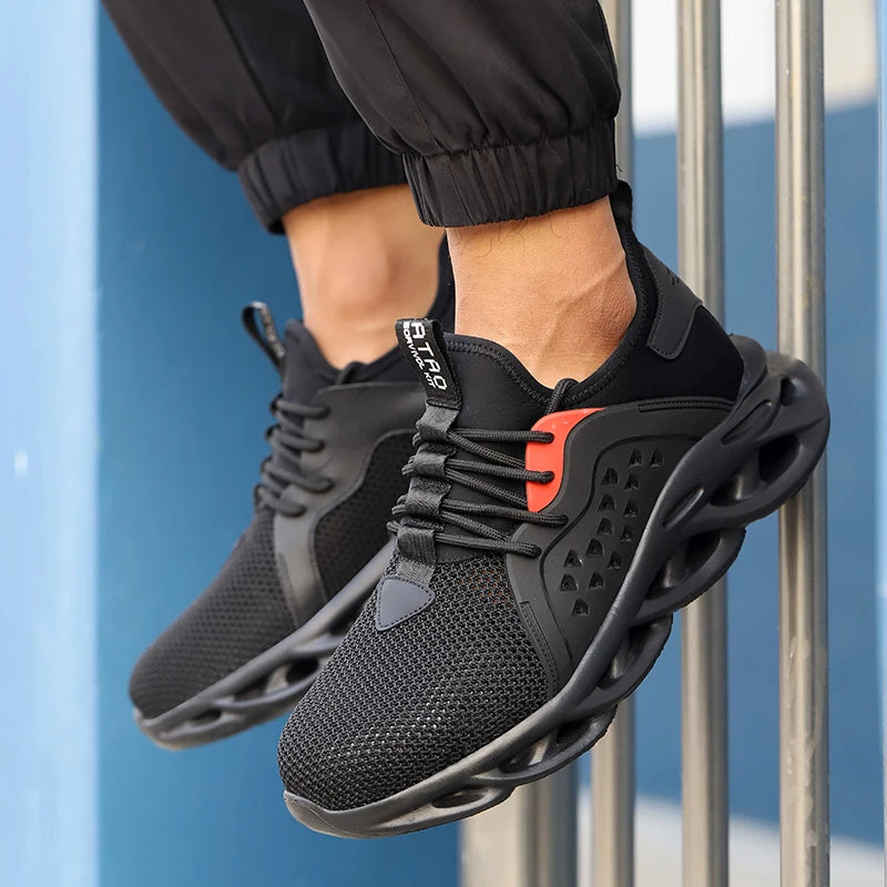 Tenis de segurança WorkFlex anti-impacto antiderrapante resistente a desgaste e a furos