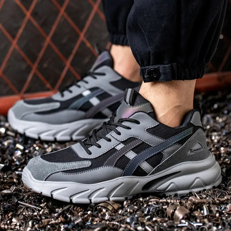 Tenis de segurança Fortech anti-impacto antiderrapante resistente a desgaste e a furos
