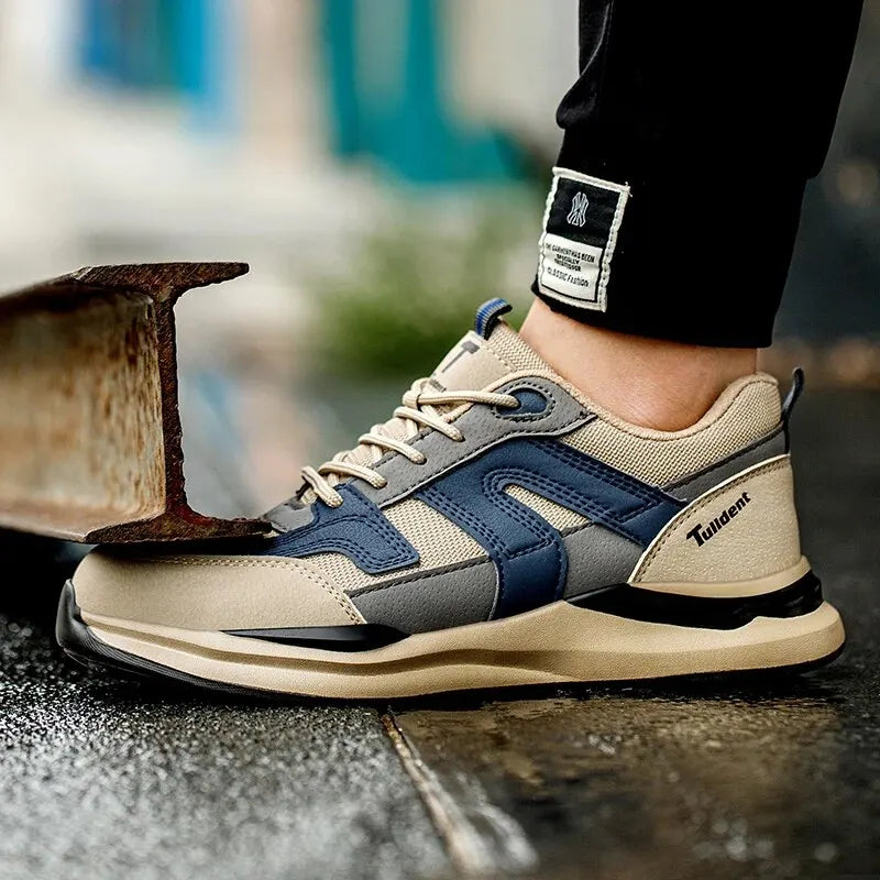 Tenis de segurança Brutus anti-impacto antiderrapante resistente a desgaste e a furos