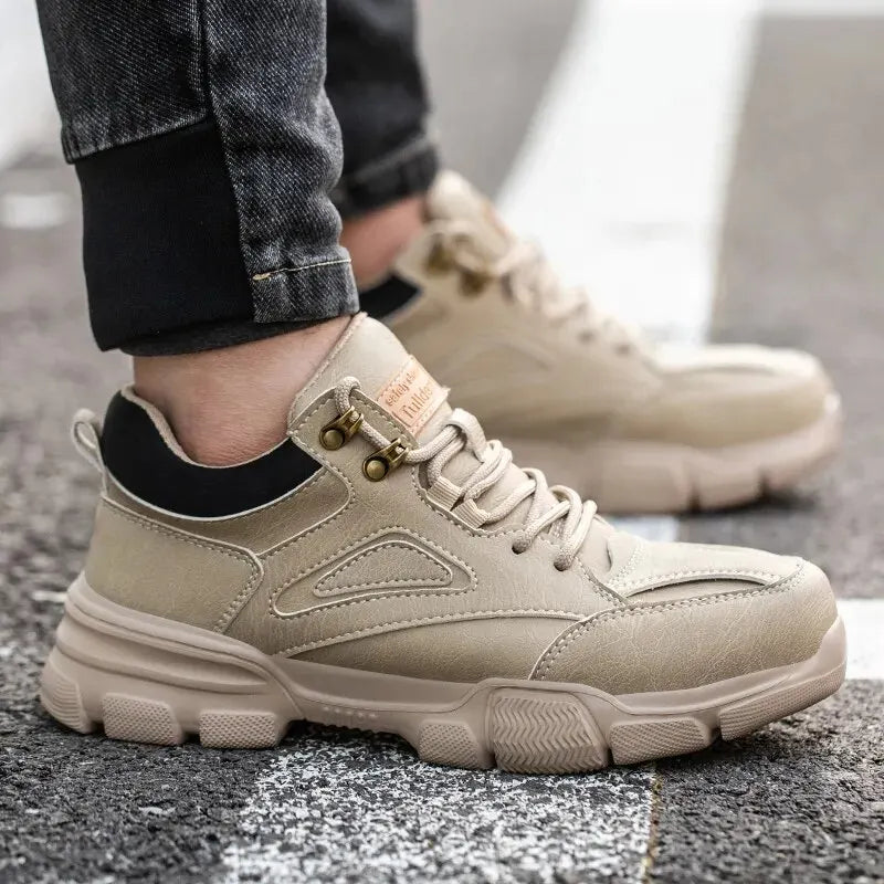 Tenis de segurança Titan anti-impacto antiderrapante impermeável resistente a desgaste e a furos